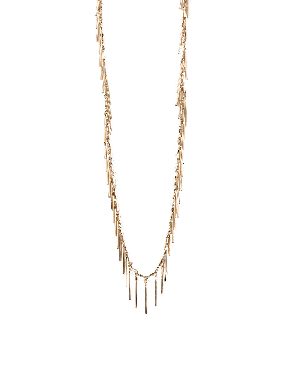 Oriana Chain Tassel Necklace